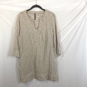 Floral Tunic IC by Connie K Sz XL